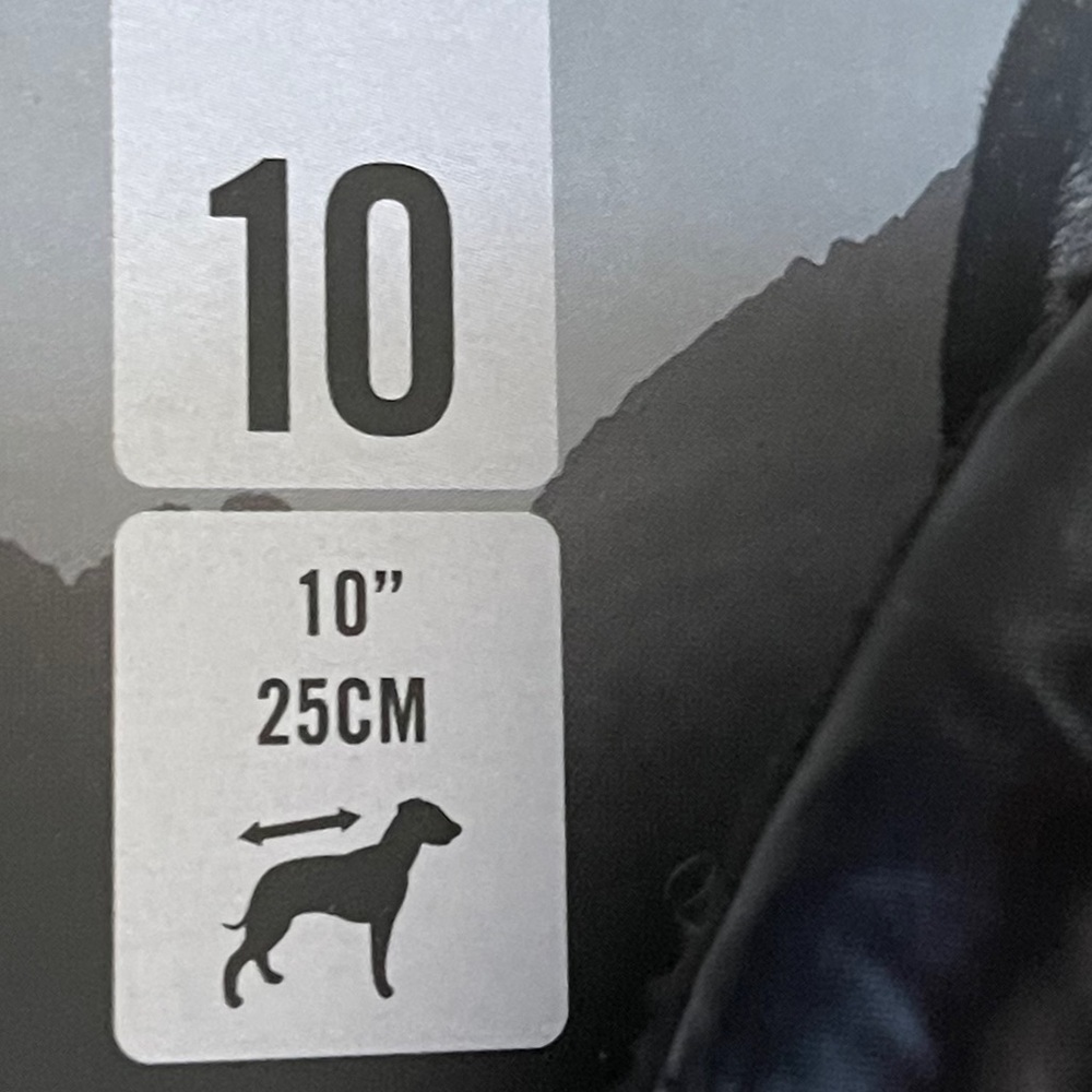 Canada Pooch Black Shiny Puffer Vest NWT Size 10 - Picture 6 of 13